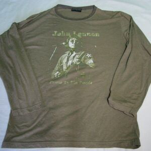 Vintage John Lennon Power To The People Long Sleeve T-Shirt
